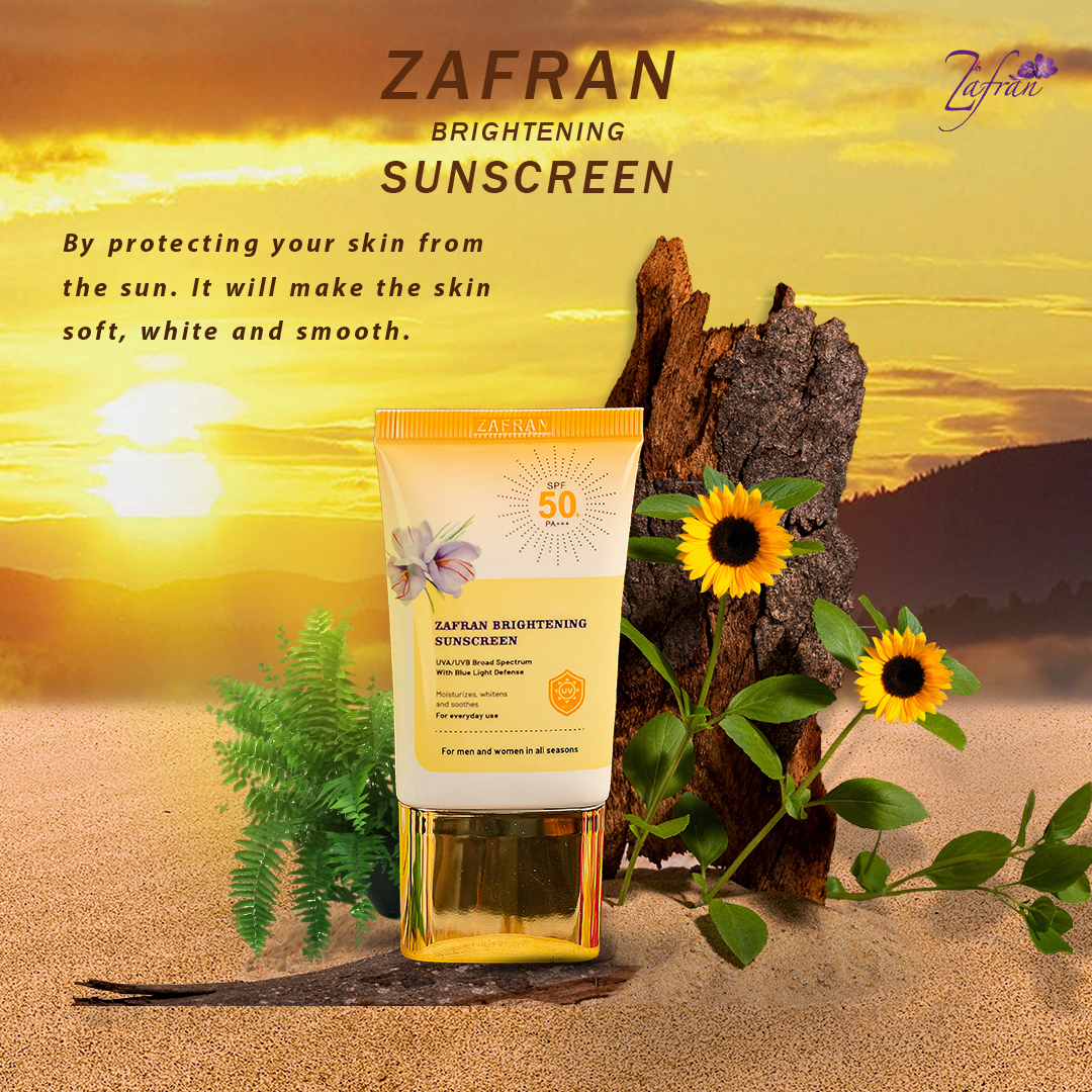 Zafran Brightening Sunscreen
