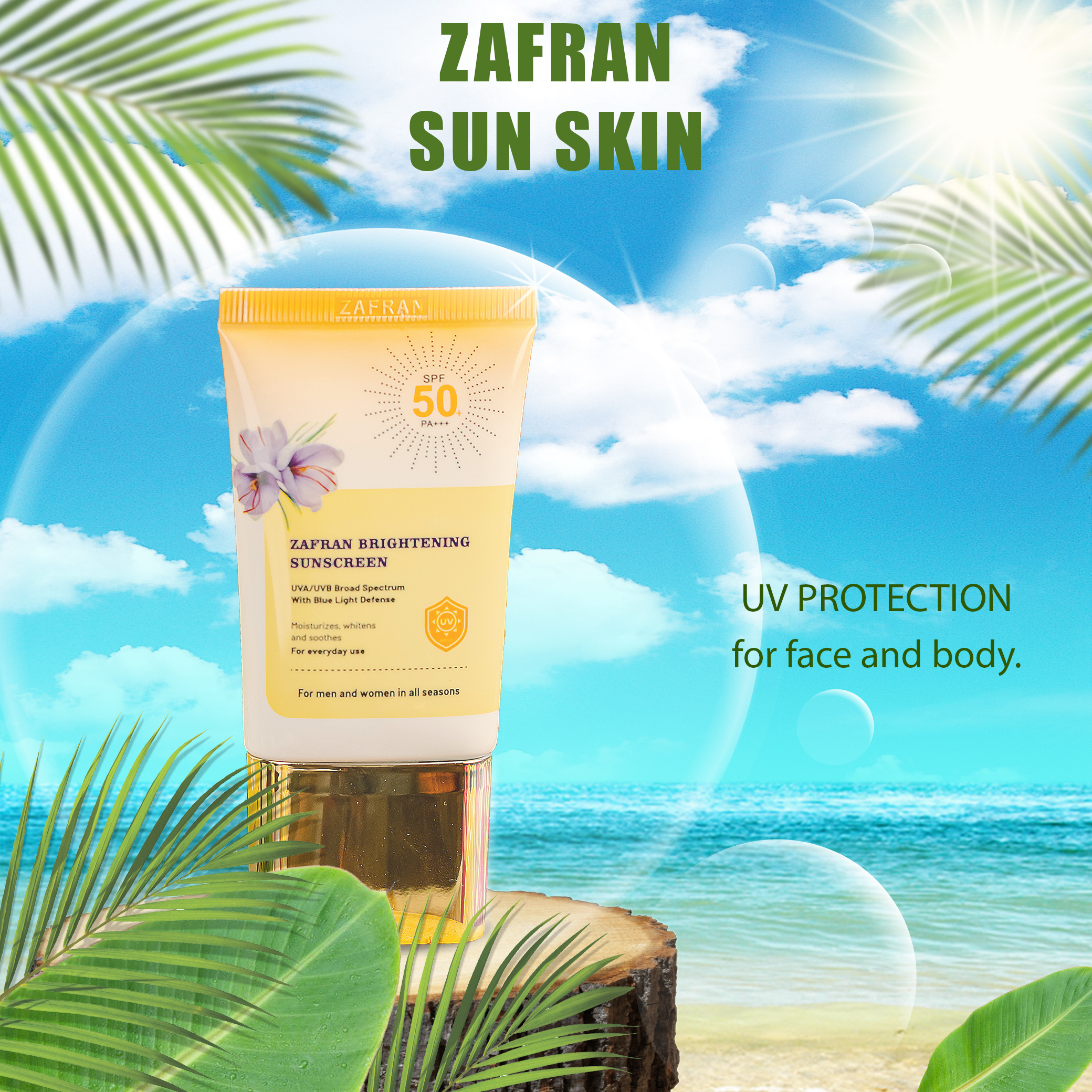 Zafran Brightening Sunscreen