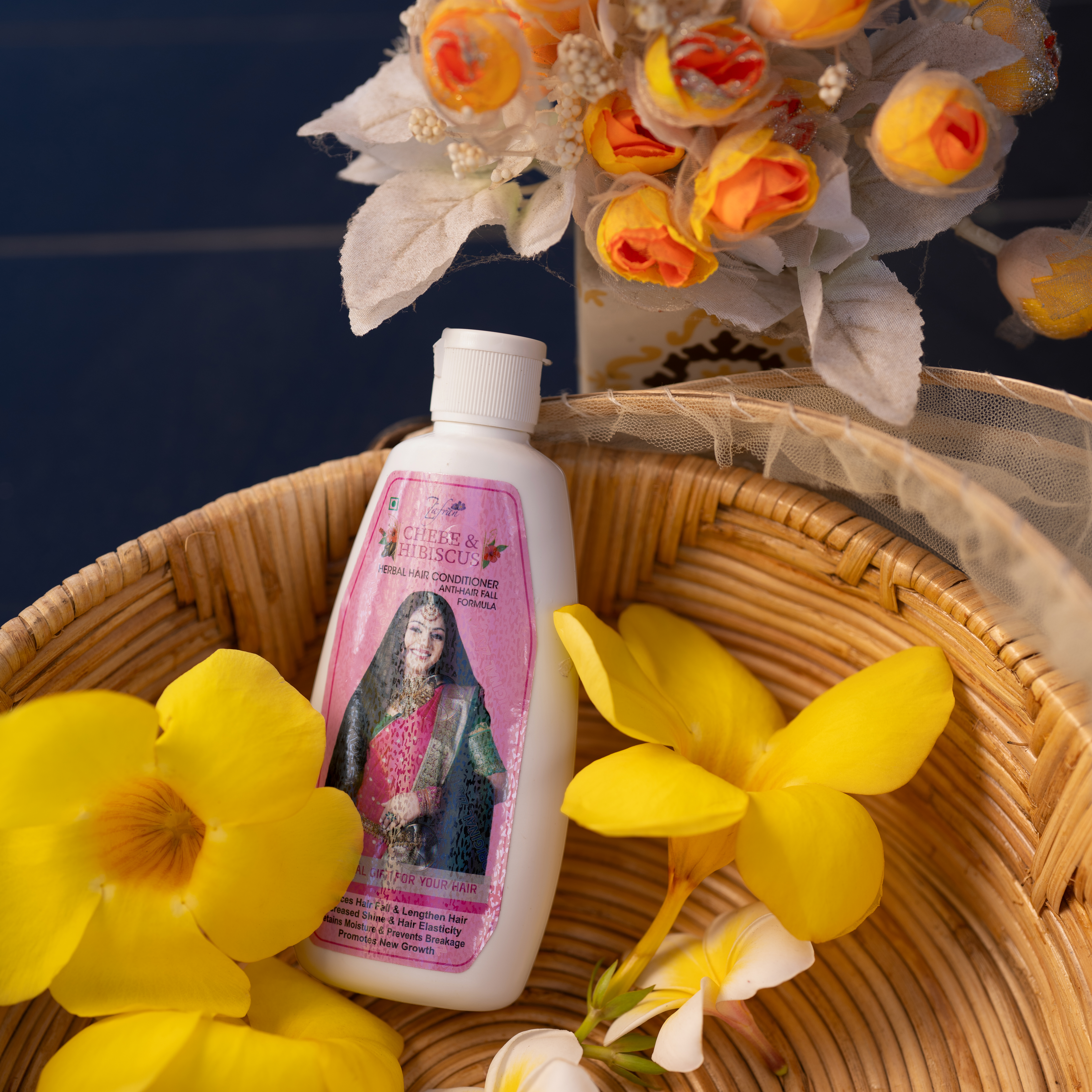 Zafran Chebe & Hibiscus Conditioner (Pink)