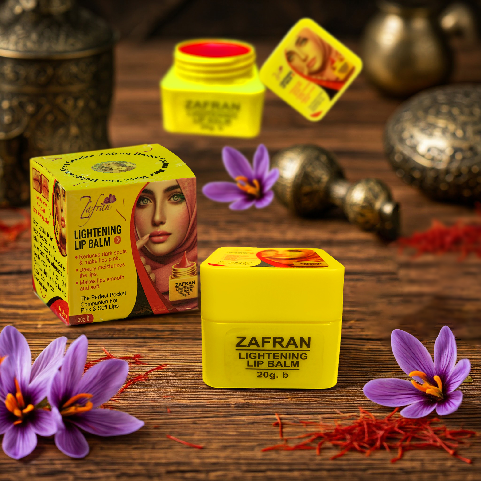 Zafran Lightening Lip Balm