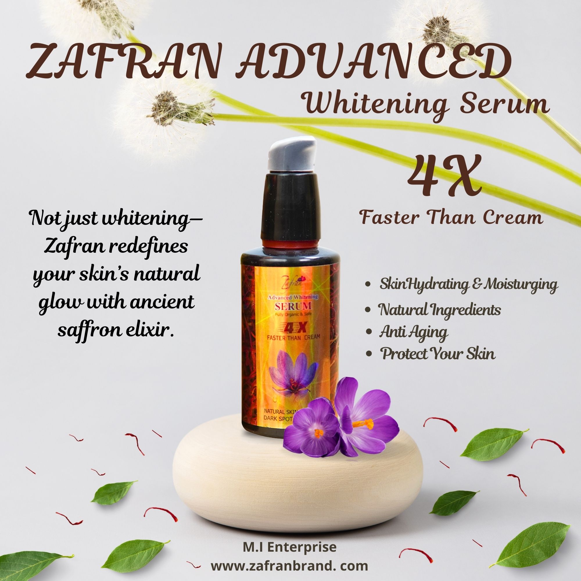 Zafran Advanced Whitening Serum
