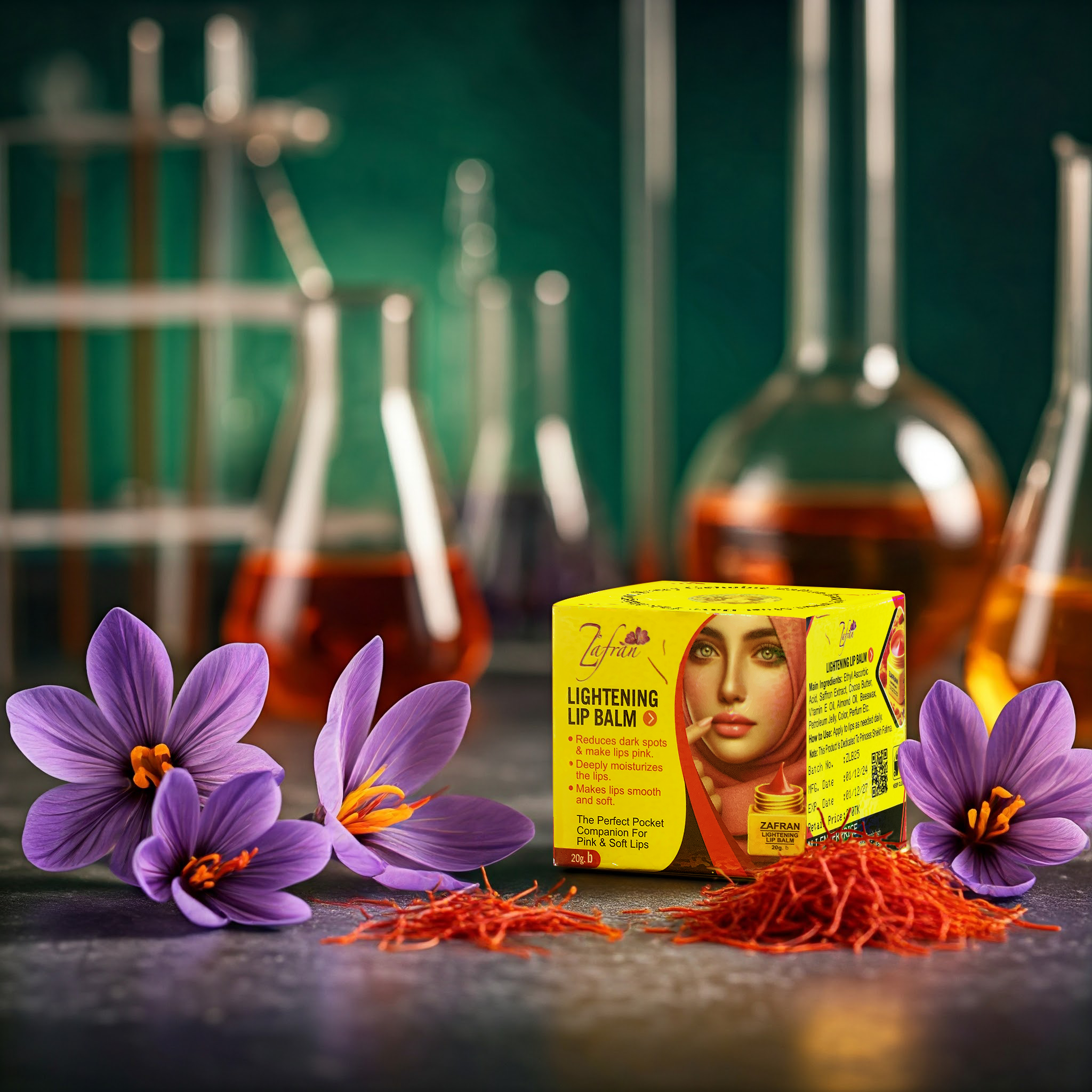 Zafran Lightening Lip Balm