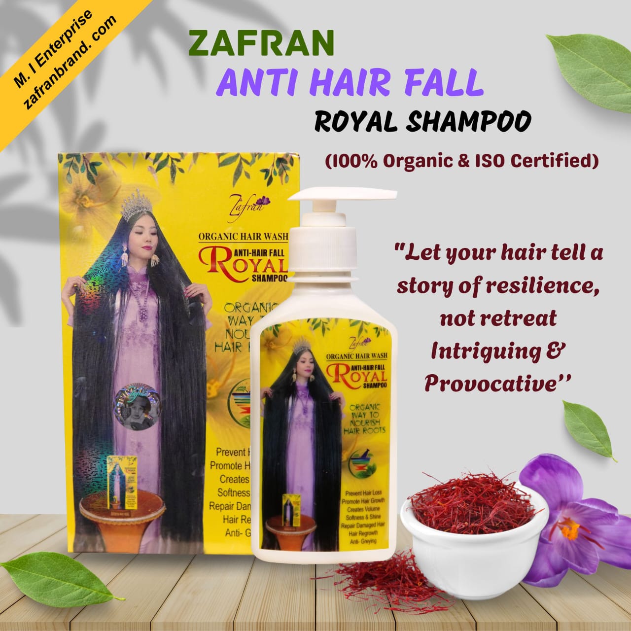 Zafran Anti Hair Fall Royal Shampoo