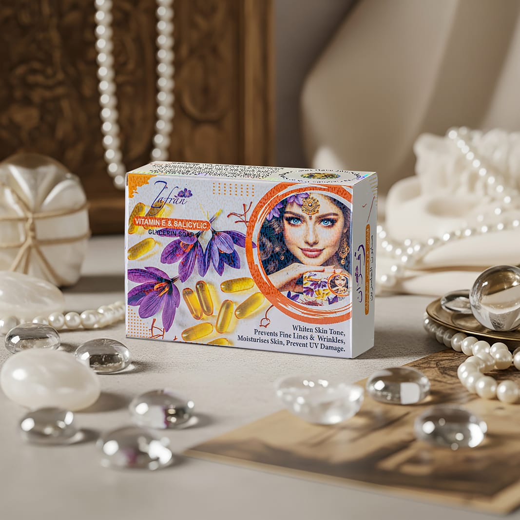 Zafran Vitamin E & Salicylic Soap